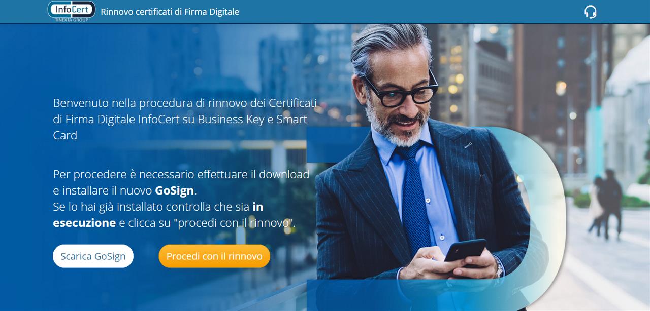 Rinnovo con GoSign